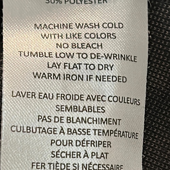 West Zero One from Nordstrom Charcoal Polo Shirt for Men Size  Large - Picture 13 of 13